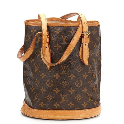 second hand louis vuitton bucket bag